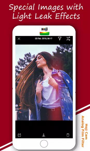 Hoji Cam: Analog Film Filter Скриншот 3