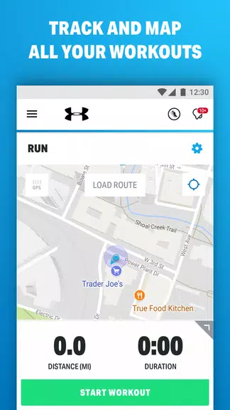 Cours avec Map My Run Capture d'écran 0