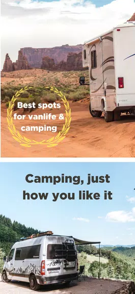 StayFree: Vanlife & Camping Captura de pantalla 2