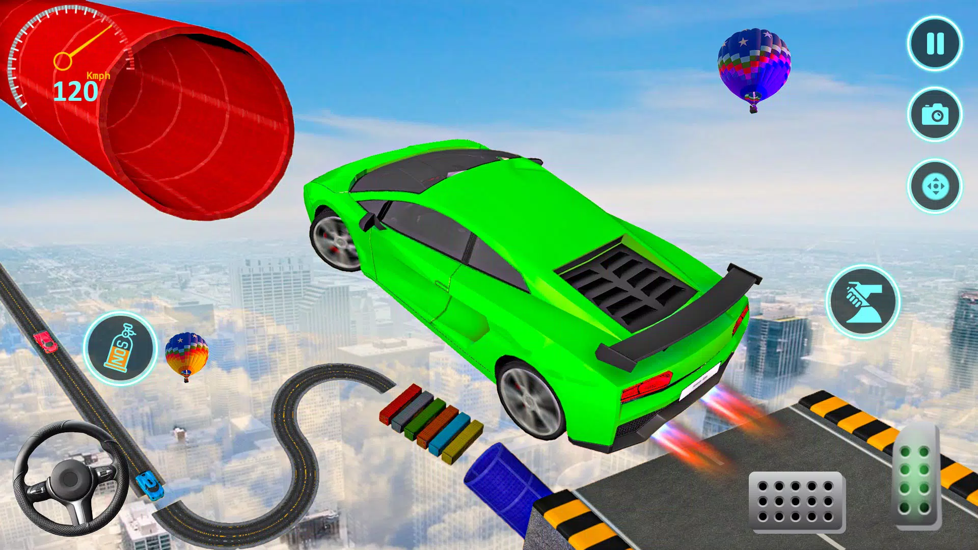 Schermata Real Car Stunt Game - GT Cars 3