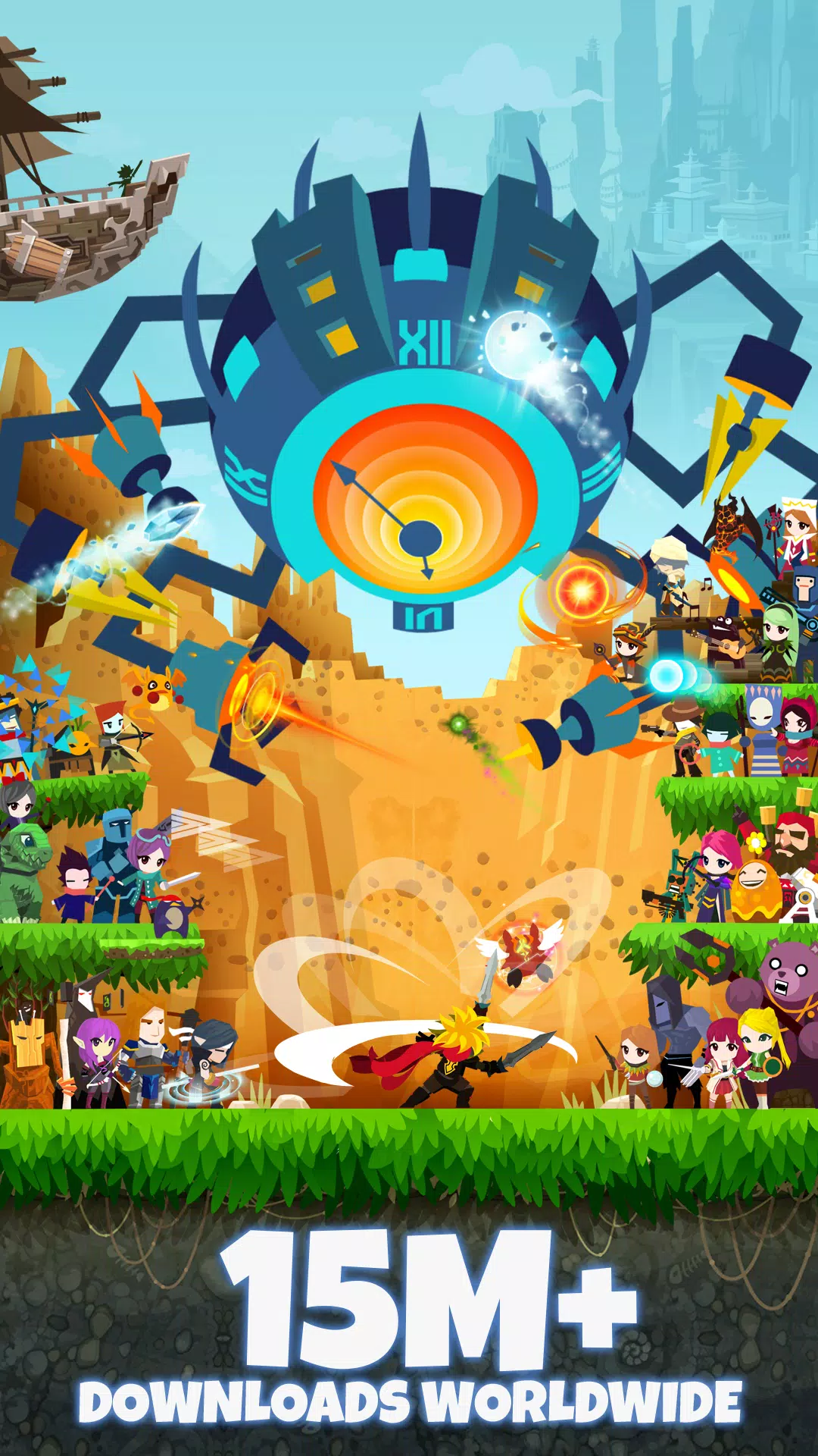 Tap Titans 2 - Убийца Титанов Скриншот 0