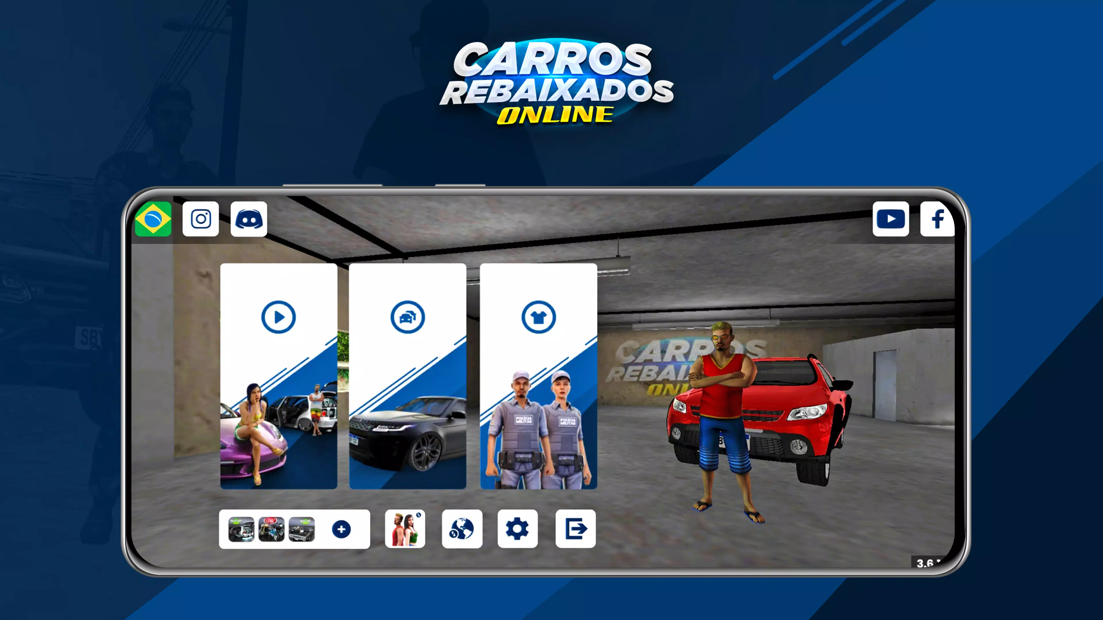 Carros Rebaixados Online 스크린샷 0