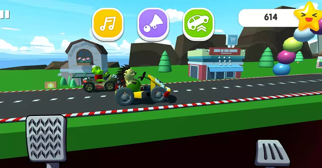 Fun Kids Cars Racing Game 2 Schermafbeelding 0