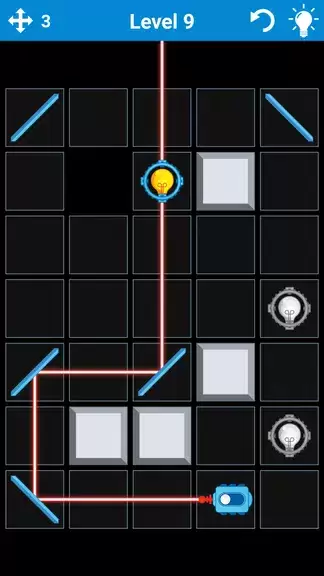 Laser Puzzle - Logic Game Tangkapan skrin 0