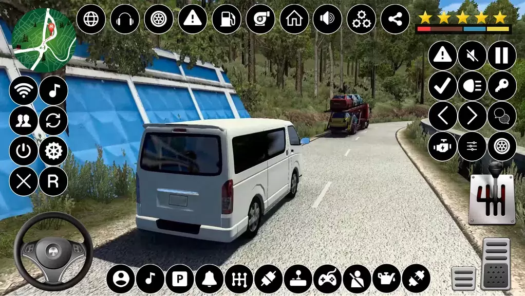 Van Simulator Dubai Car Games Ekran Görüntüsü 1