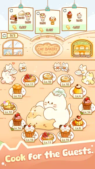 Idle Cat Hotel - Tycoon Games Capture d'écran 3