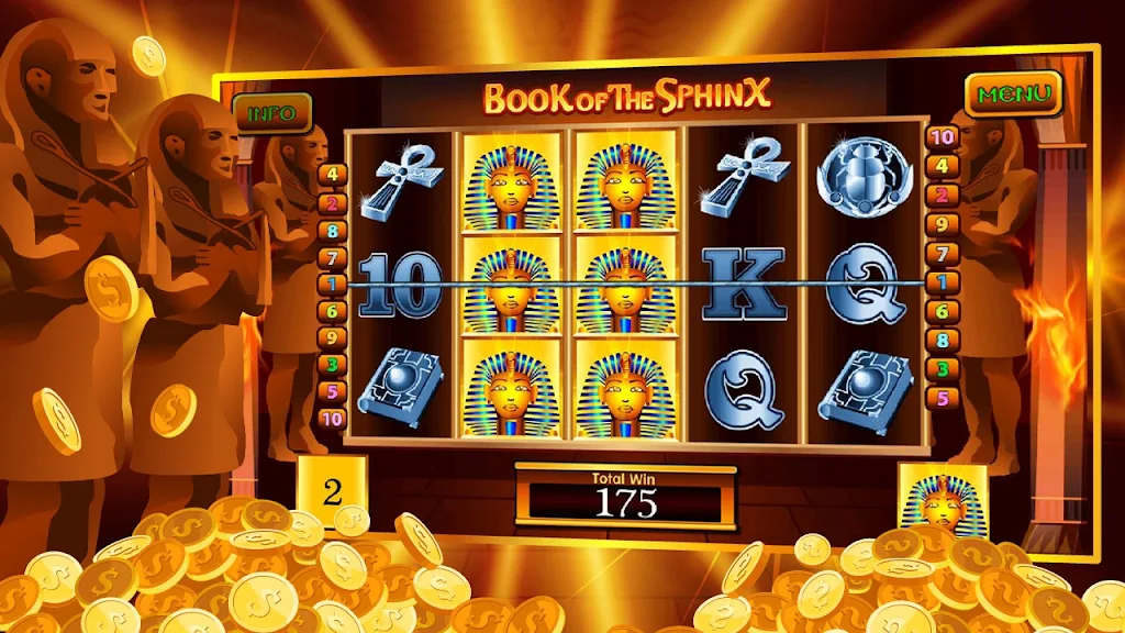 Book Of Sphinx Slot ภาพหน้าจอ 0