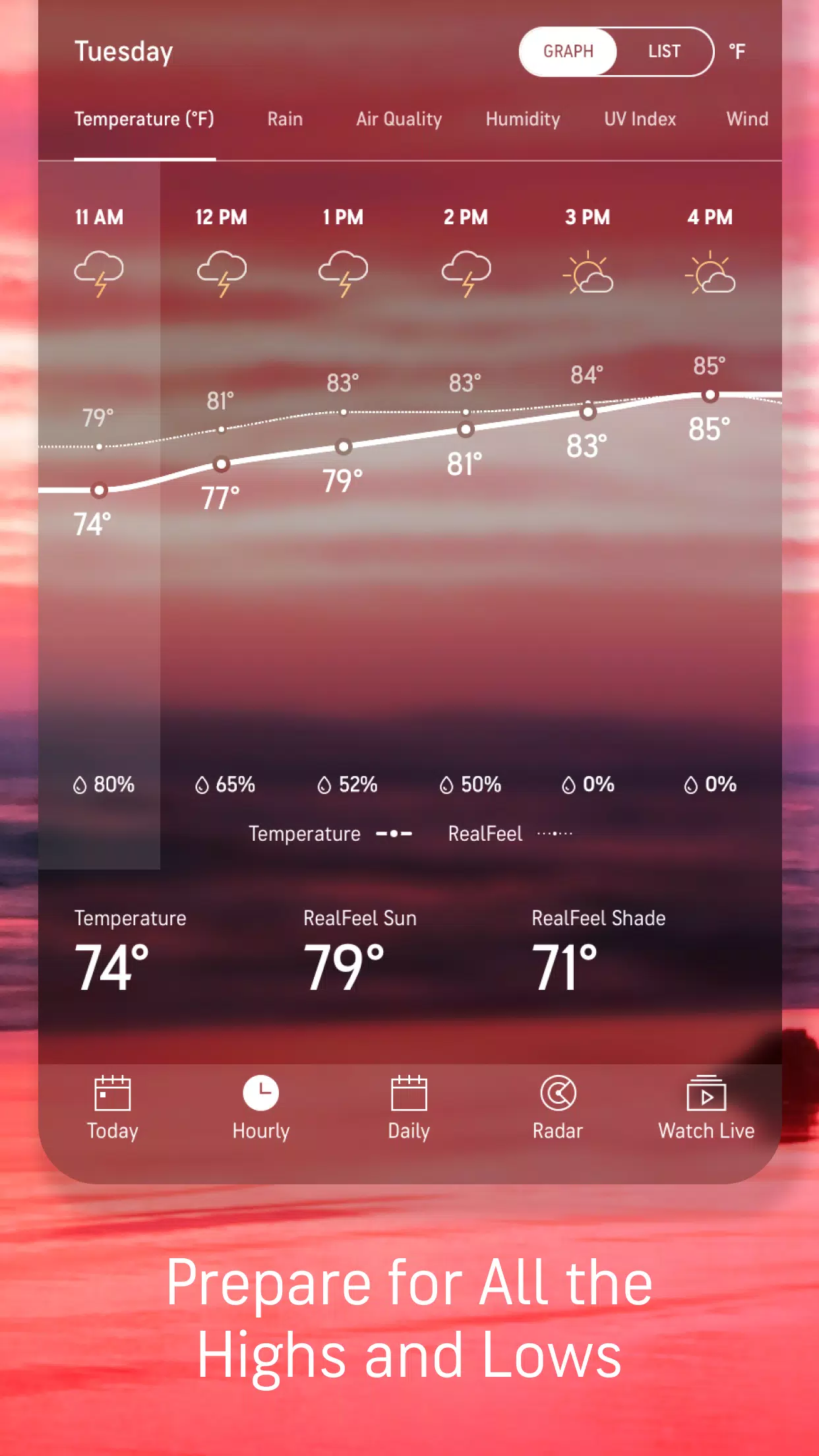 AccuWeather應用截圖第3張