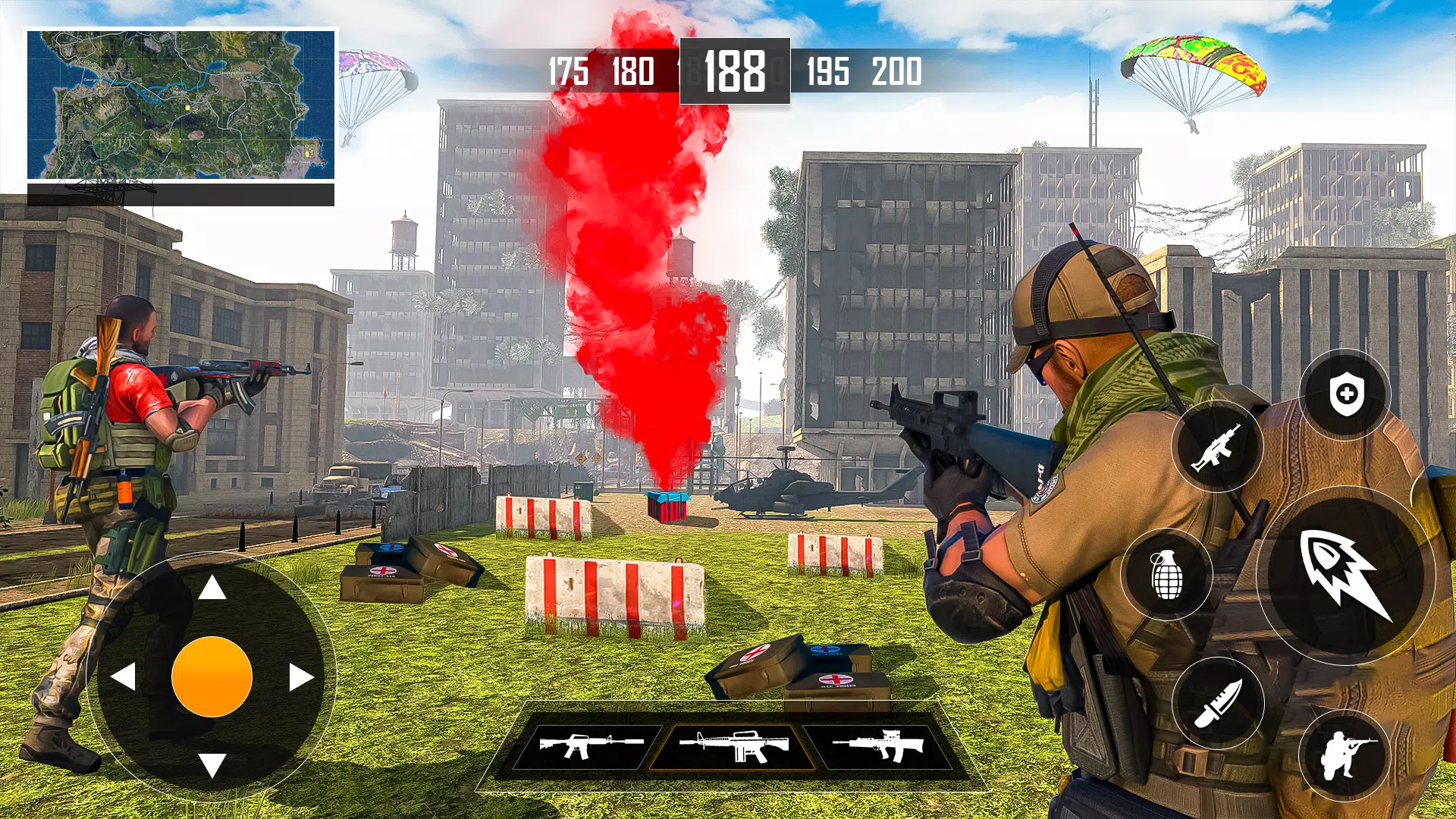 FPS Commando Mission- War Game Ảnh chụp màn hình 1