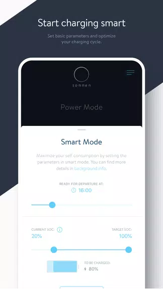 sonnenCharger App स्क्रीनशॉट 2