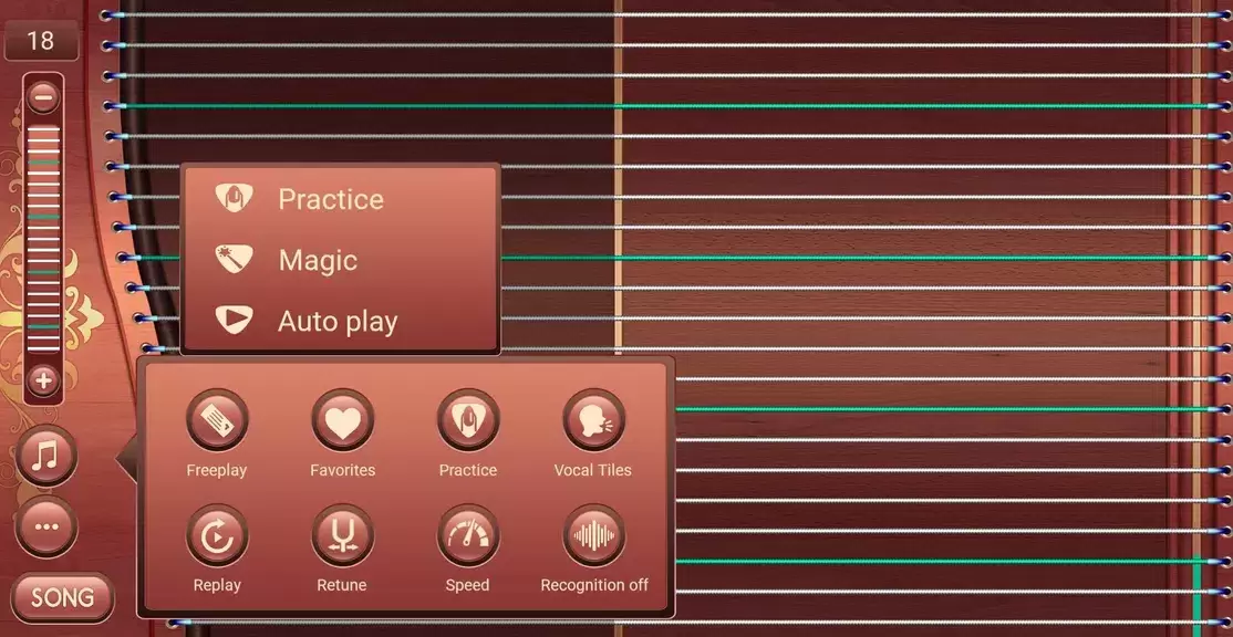 Guzheng Connect: Tuner & Notes Detector ภาพหน้าจอ 1