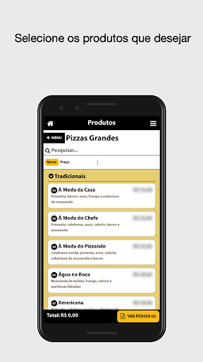 VPN Pizzas App Captura de tela 1