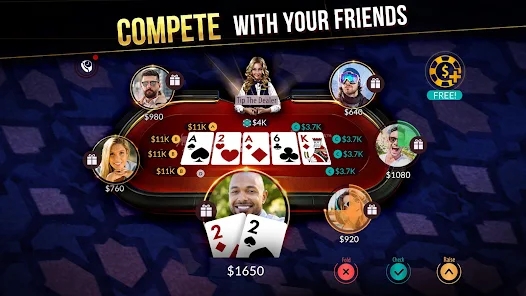 Zynga Poker Texas Holdem स्क्रीनशॉट 3