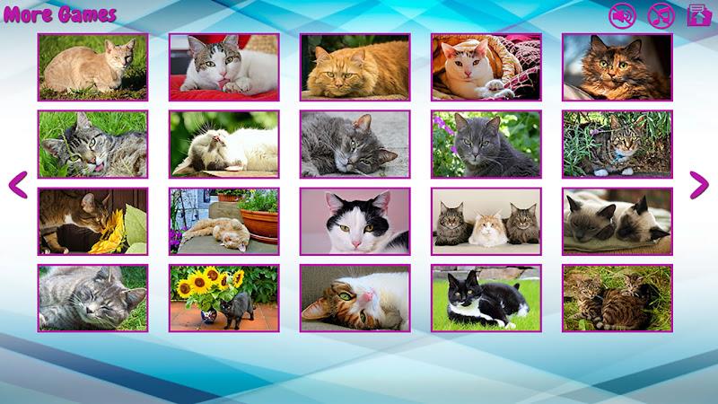 Schermata Big puzzles with cats 1