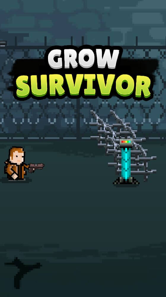 Grow Survivor - Idle Clicker Mod Tangkapan skrin 0