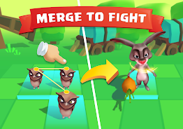 Animal Merge - Evolution Games Ekran Görüntüsü 1