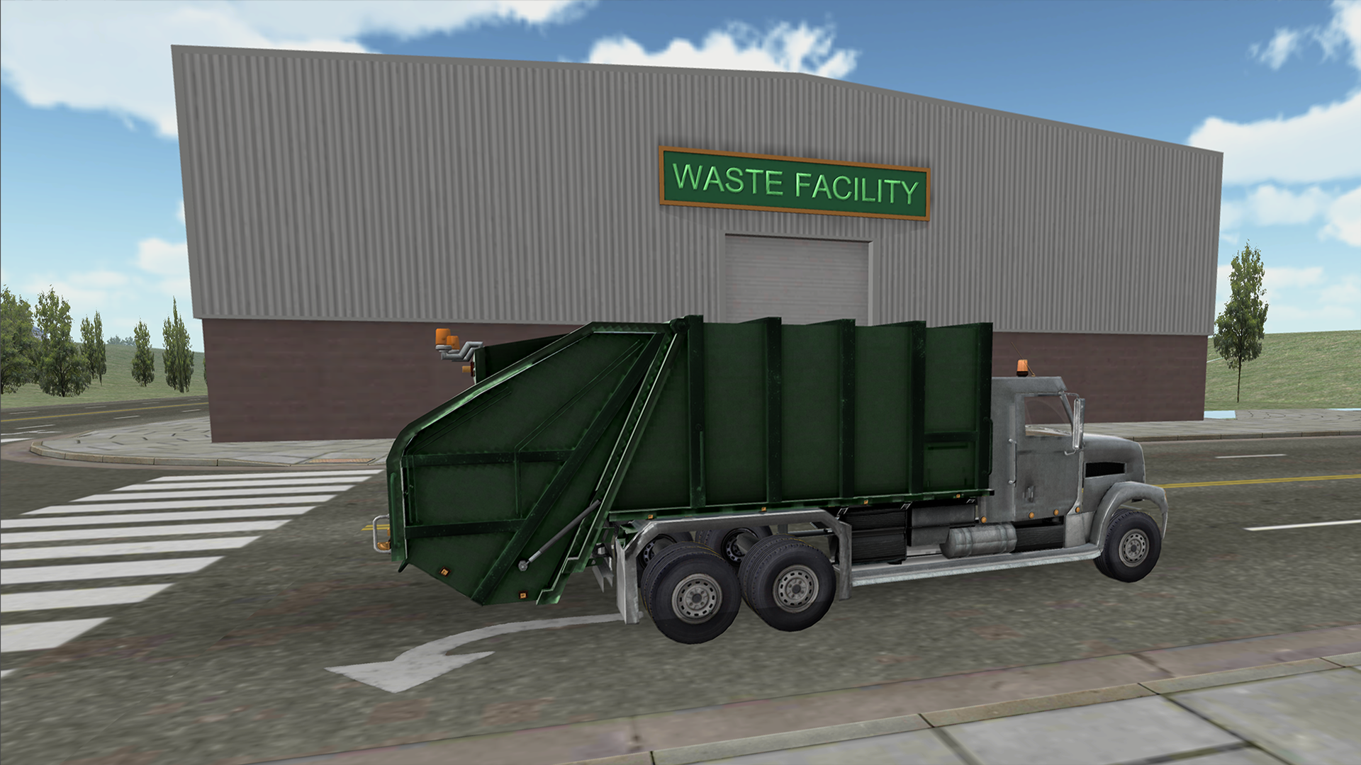 City Simulator: Trash Truck ဖန်သားပြင်ဓာတ်ပုံ 1