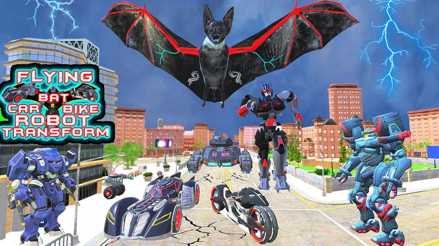 Bat Robot Fighting Game应用截图第3张