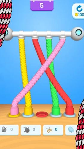 Twisted Tangle Knot 3D Game应用截图第0张