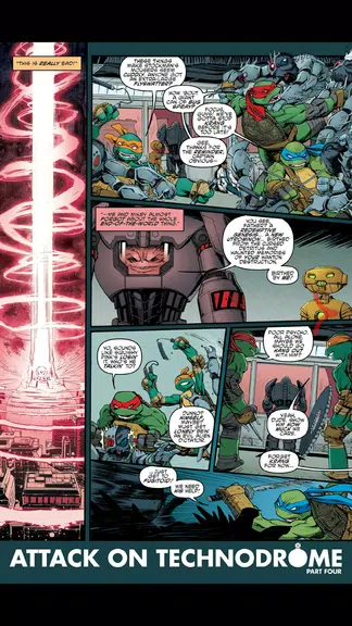 TMNT Comics Captura de pantalla 1