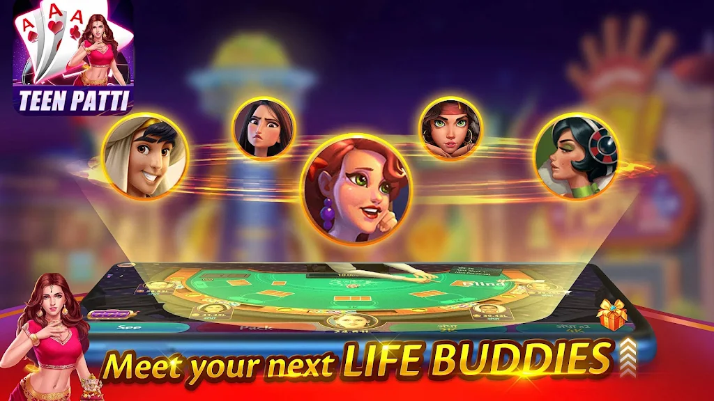 Teen Patti Indian 3 Patti Game應用截圖第2張