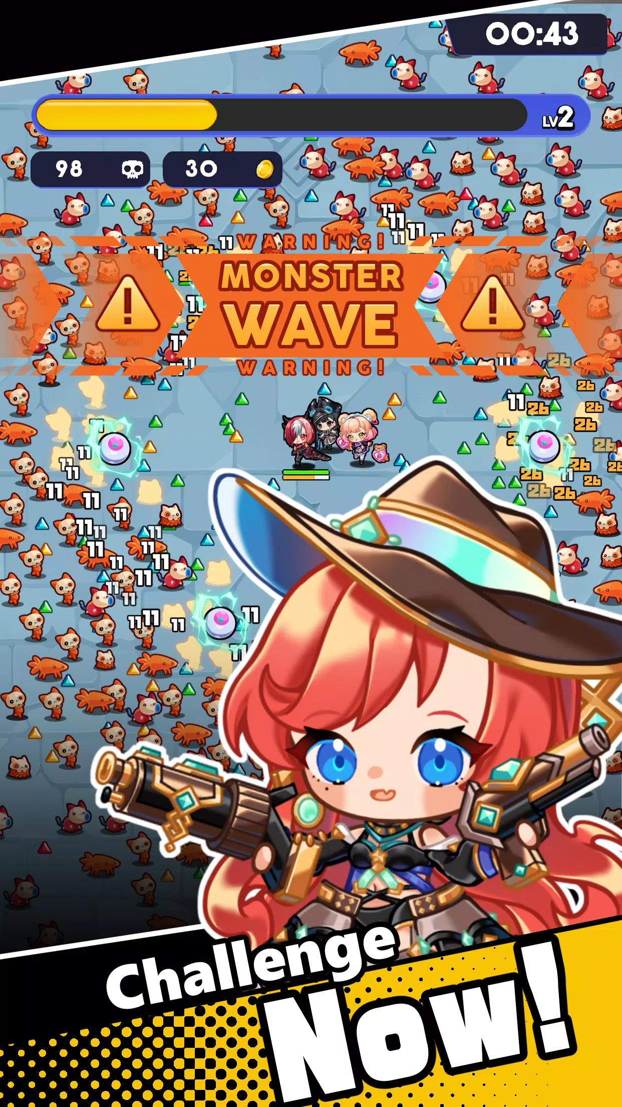 Hero io : RPG Survivor應用截圖第0張