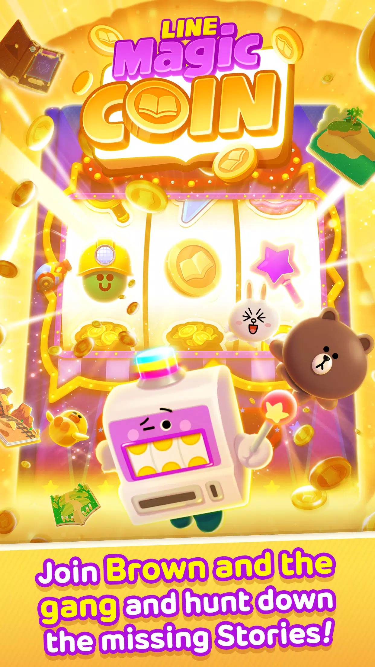 LINE Magic Coin - Coin Game! Captura de tela 0