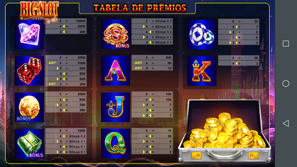 Big Slot Fortune Caça Níquel Ảnh chụp màn hình 1