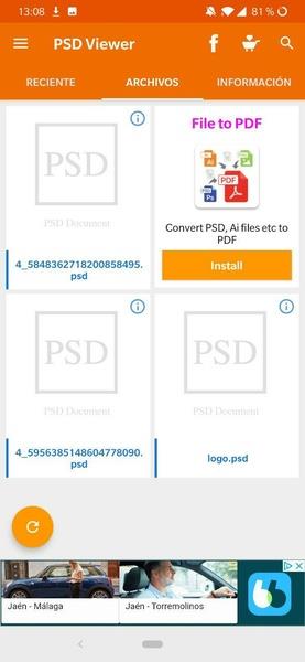 PSD File Viewer應用截圖第1張