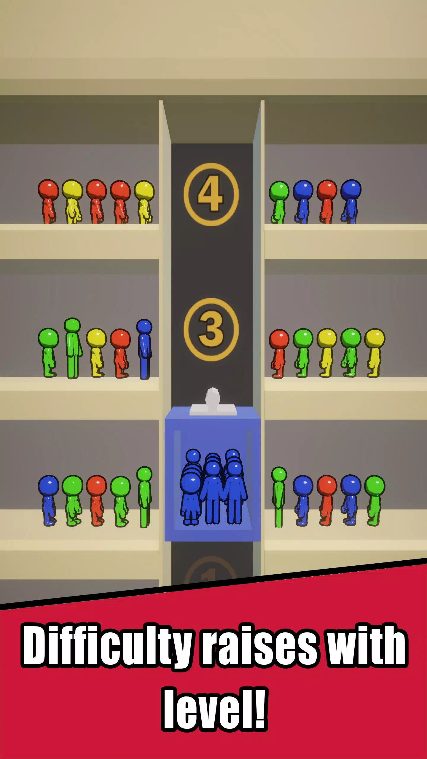 Lift Traffic: elevator game スクリーンショット 2