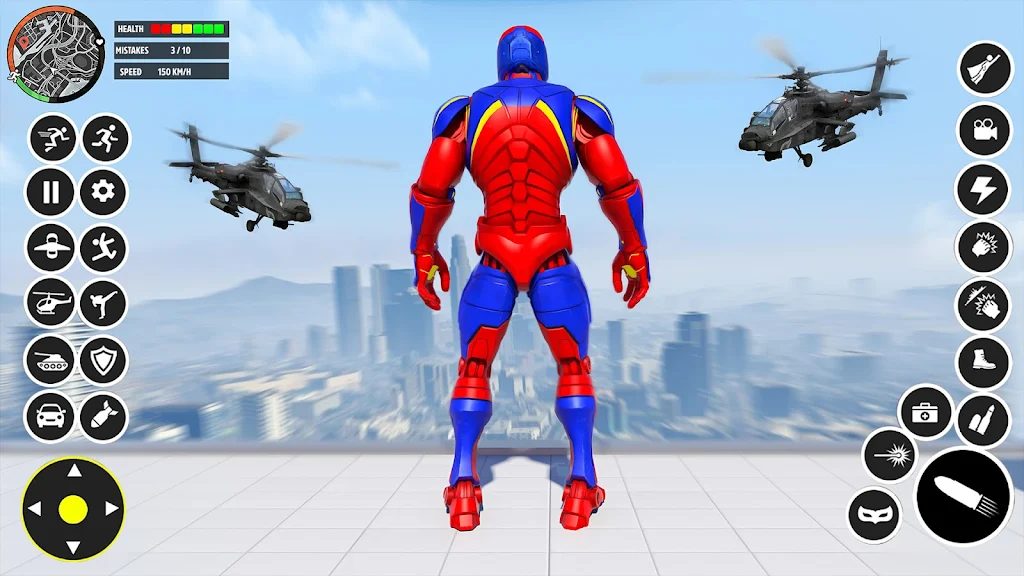 Spider Rope Flying Hero games Screenshot 0