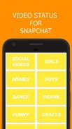 Video Status For SnapChat スクリーンショット 2