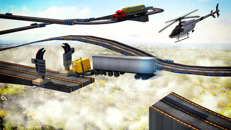 Impossible 18 Wheeler Truck Dr Скриншот 3