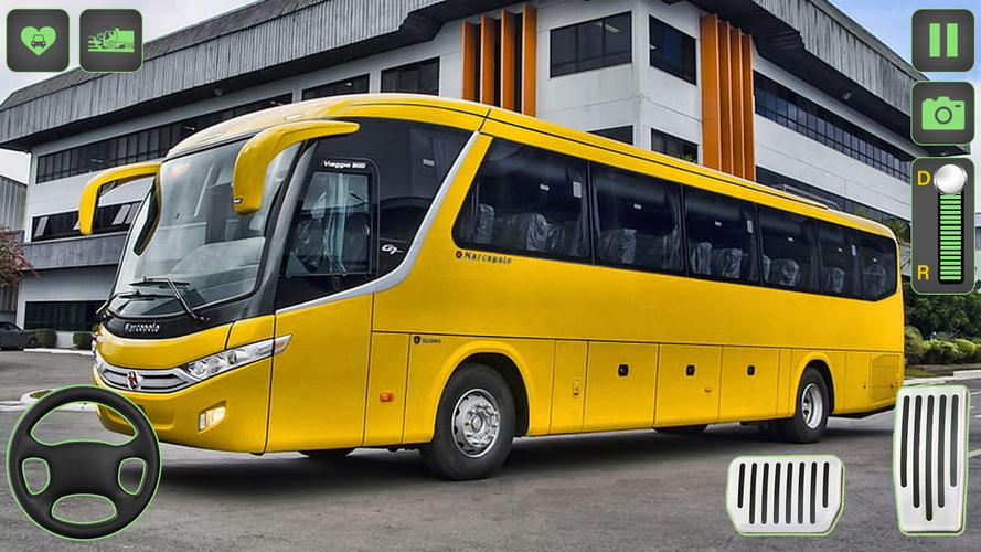 Coach Bus Simulator 3d Offline Captura de pantalla 1