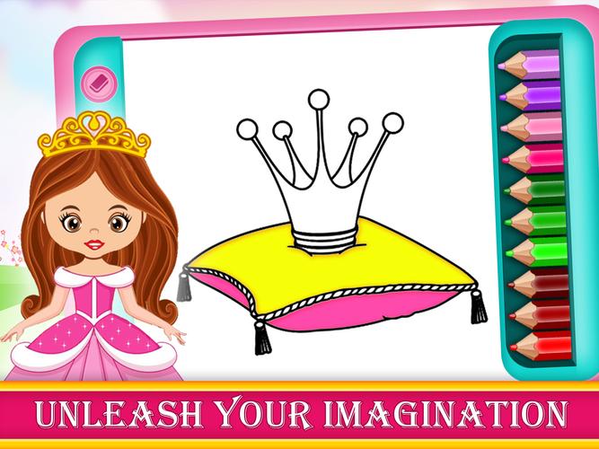 Baby Princess Computer - Phone Captura de tela 2