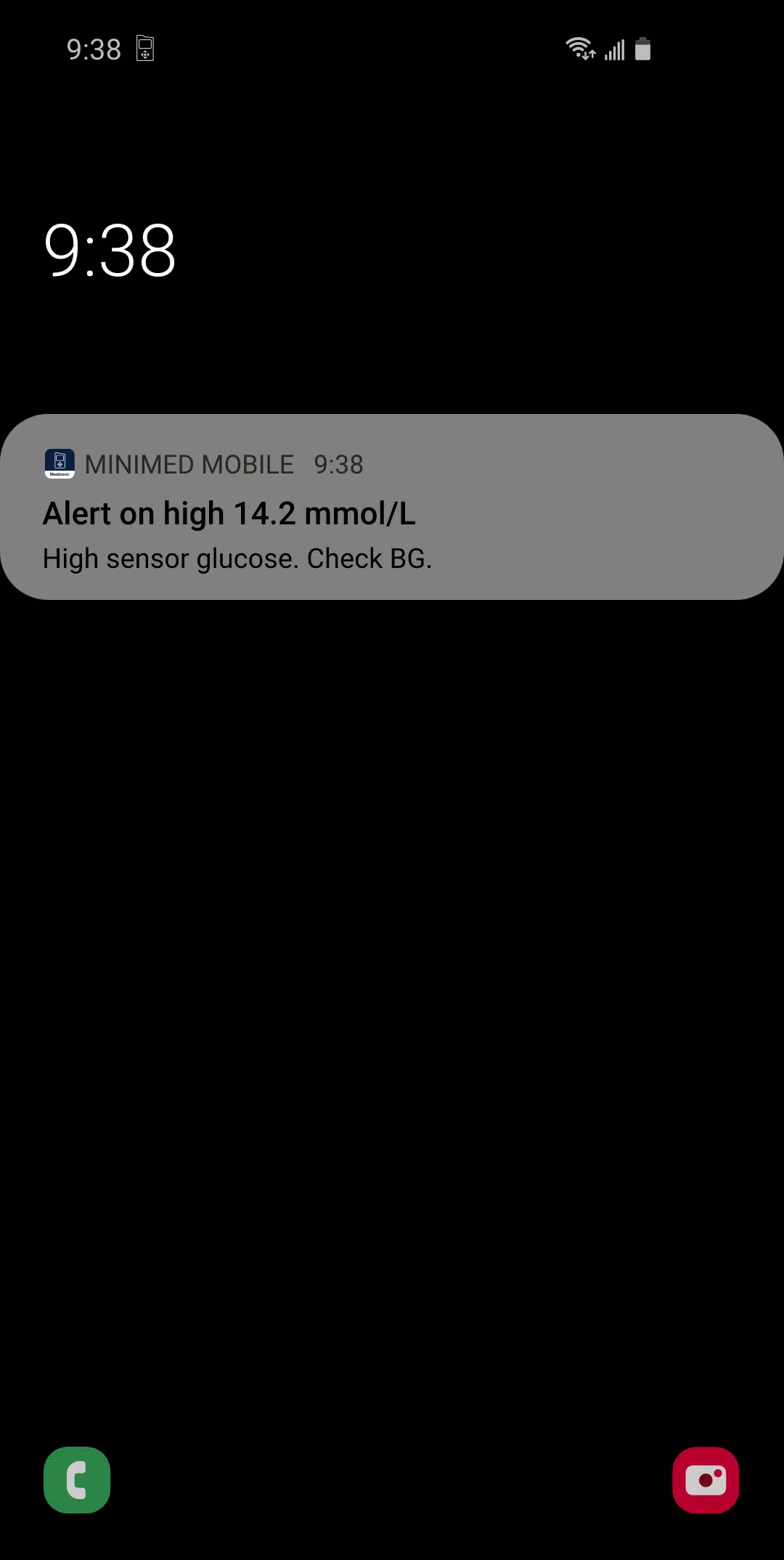 MiniMed™ Mobile Zrzut ekranu 1