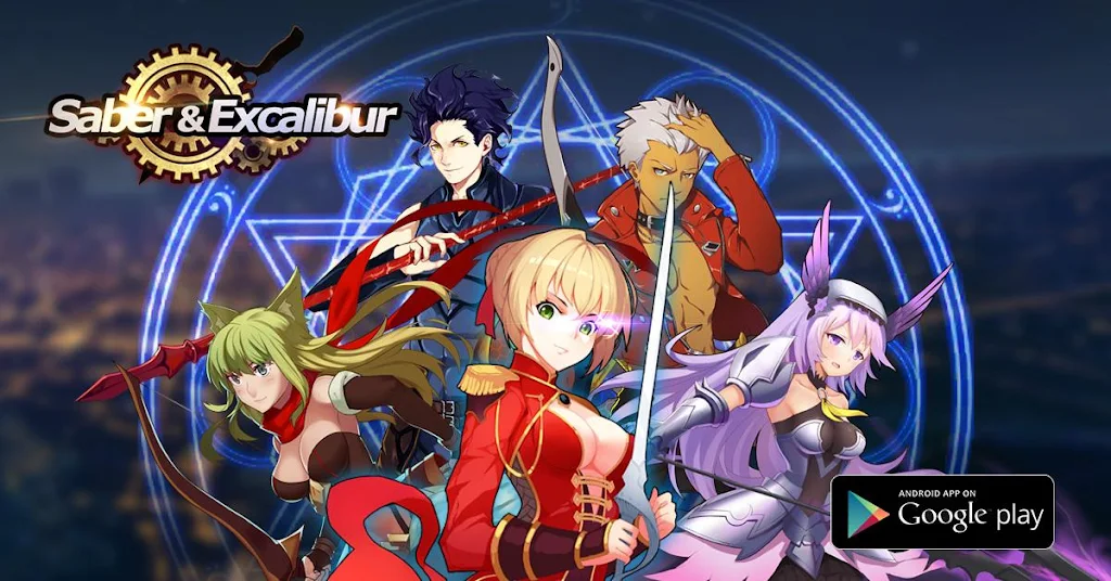 Saber And Excalibur ภาพหน้าจอ 0