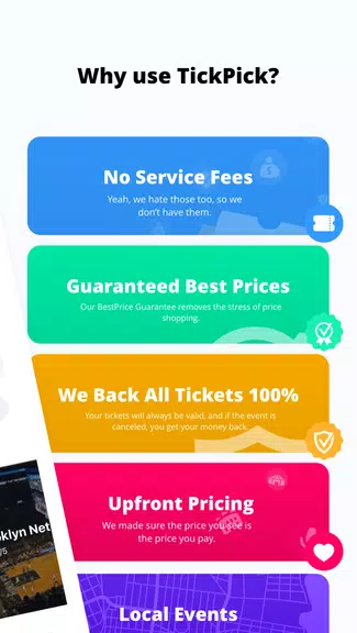 TickPick - Live Event Tickets স্ক্রিনশট 1