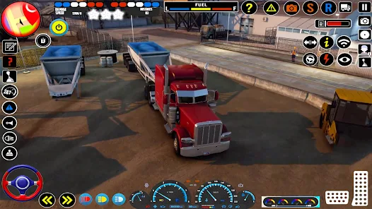 American Cargo Truck Games Sim Скриншот 0