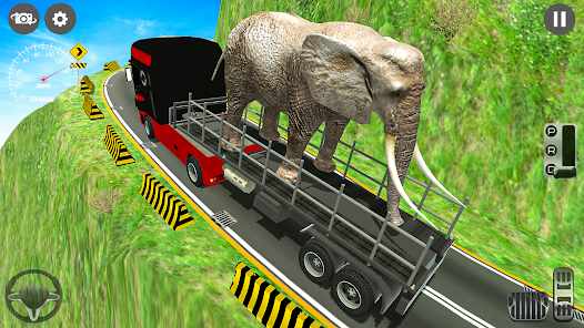 Animal transport Truck game 3d ဖန်သားပြင်ဓာတ်ပုံ 0