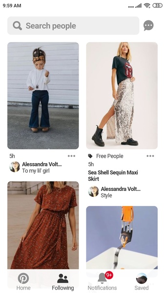 Pinterest Lite Capture d'écran 3