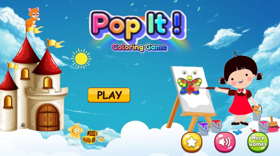 Pop It Fun Coloring Game Ảnh chụp màn hình 2