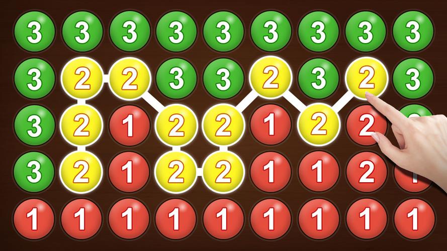 Merge bubble - Number game 스크린샷 2