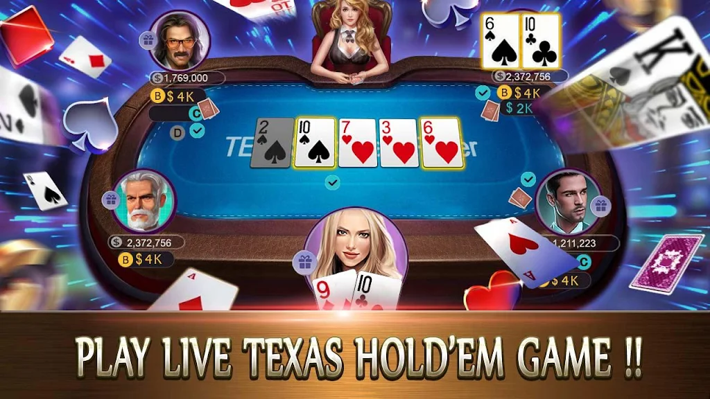 Poker Tycoon - Texas Hold’em Poker Casino Game应用截图第2张