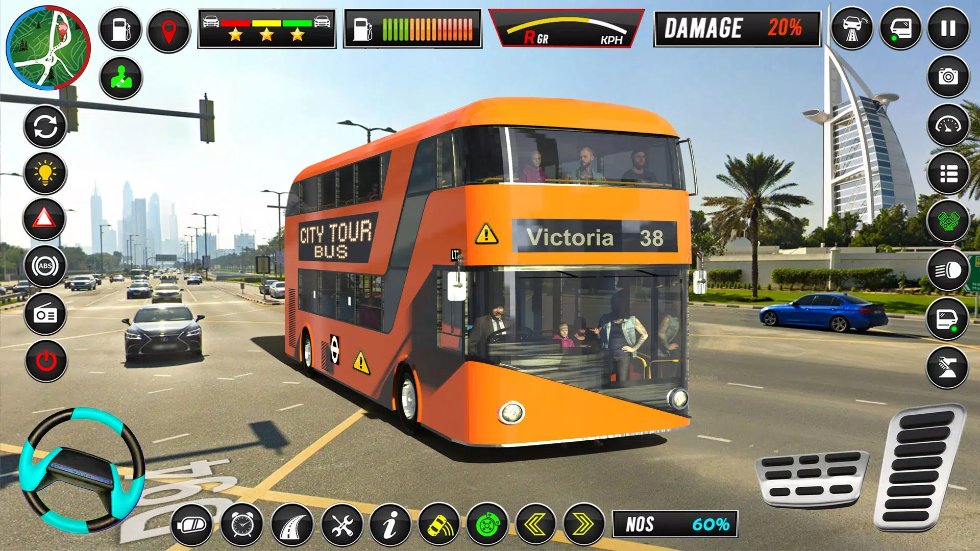 Real Bus Simulator Coach Bus ဖန်သားပြင်ဓာတ်ပုံ 0