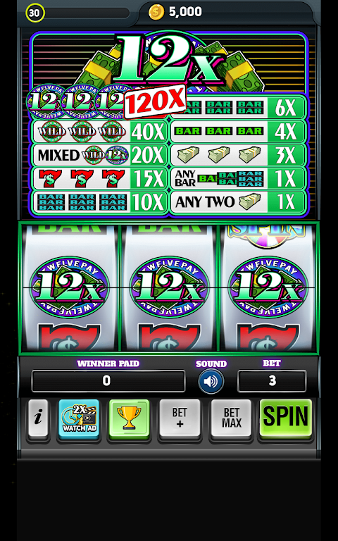 Diamond Triple Slots - Vegas Slots Schermafbeelding 2