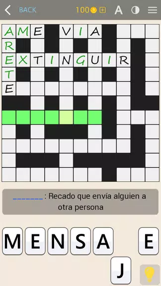 Crosswords Spanish crucigramas Tangkapan skrin 1