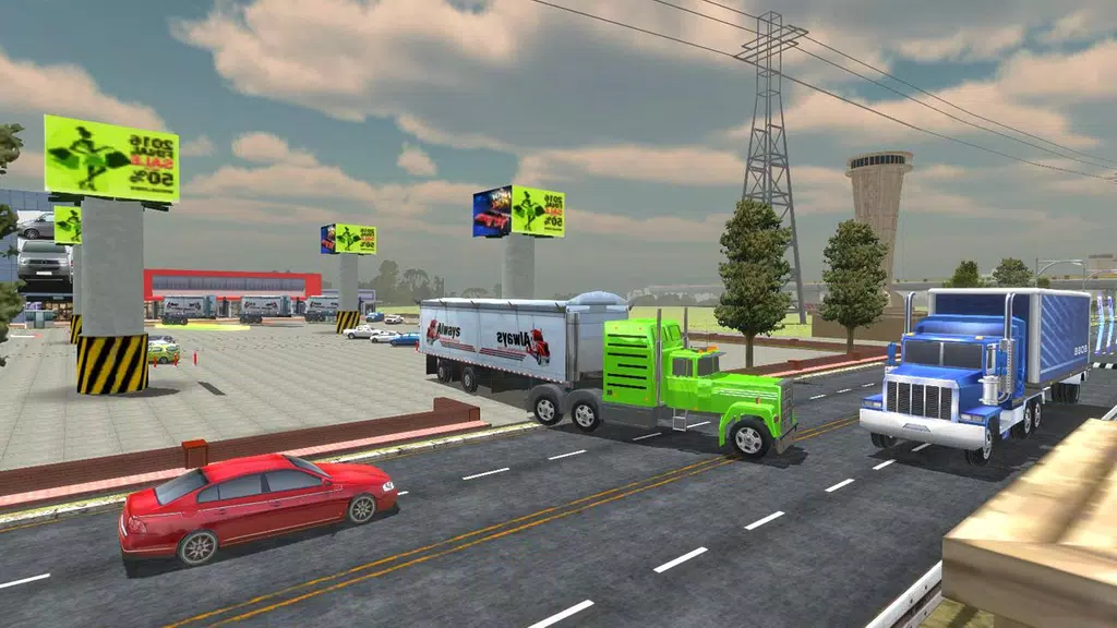 Highway Cargo Truck Simulator Capture d'écran 1