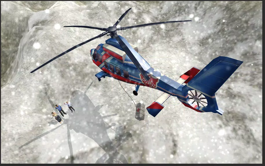 Helicopter Hill Rescue 스크린샷 1