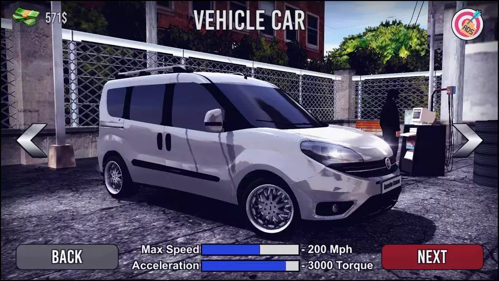 Doblo Drift Simulator Capture d'écran 0